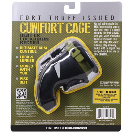 Fort Troff, CUMfort Chastity Cage from Fort Troff.