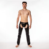 Foundry Leather Chaps // Made to order from REGULATION.