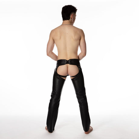 Foundry Leather Chaps // Made to order from REGULATION.