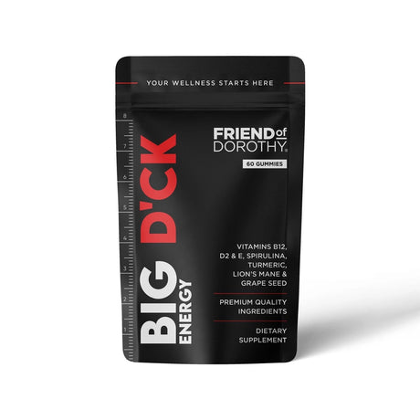 Friend of Dorothy Big D'ck Energy, Energy Booster, 1 Month Pouch from Friend of Dorothy.
