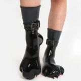 FURRJOI Silicone Canine Paw Feet with Bindings, Black from Furrjoi.