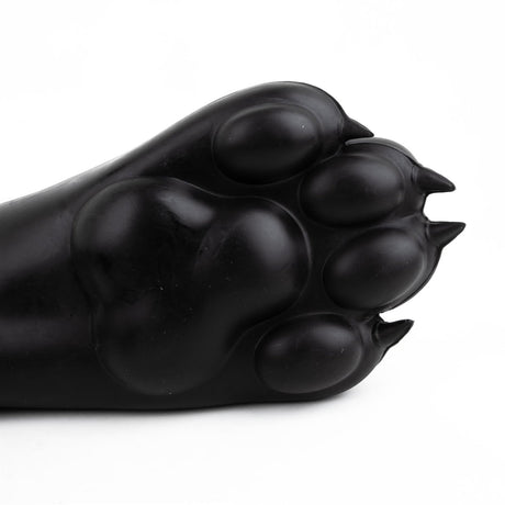 FURRJOI Silicone Canine Paw Feet with Bindings, Black from Furrjoi.