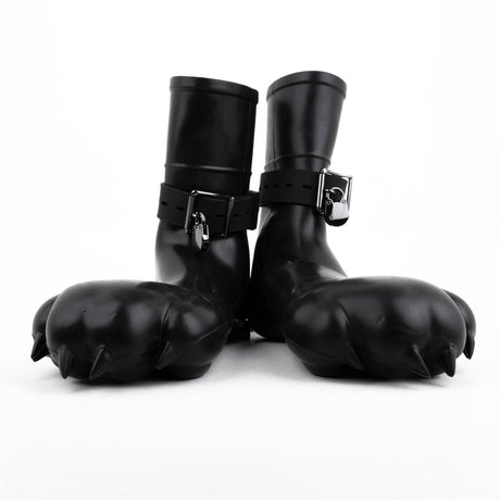 FURRJOI Silicone Canine Paw Feet with Bindings, Black from Furrjoi.