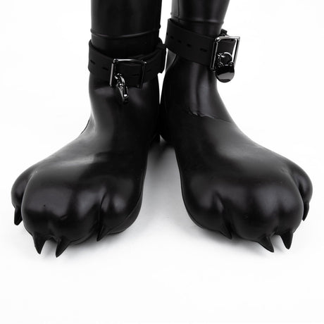 FURRJOI Silicone Canine Paw Feet with Bindings, Black from Furrjoi.