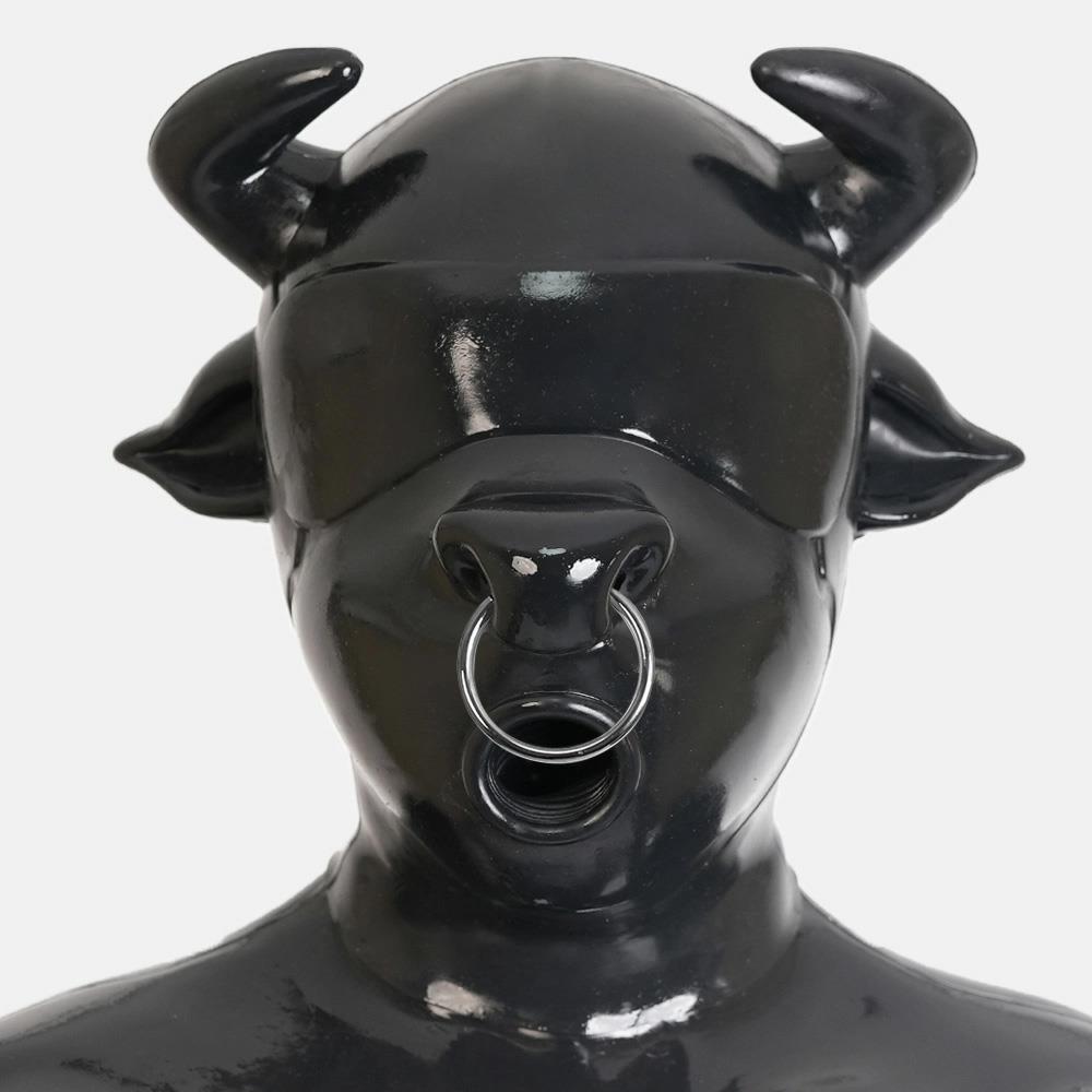 FURRJOI Silicone Cow Drone Hood, Black, Regular from Furrjoi.