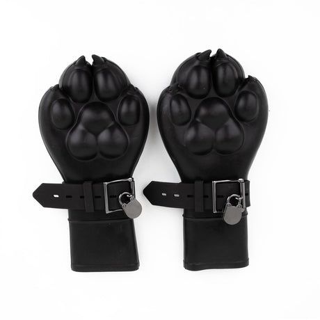 FURRJOI Silicone Fist Gloves, Black from Furrjoi.