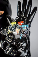 Good Boy Keychain Blue from James Newland Illustration.