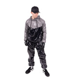 GymPro Sweat Suit, Black/Grey from GymPro.