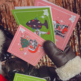 "Holiday Dogs" Xmas Card Pack from James Newland Illustration.