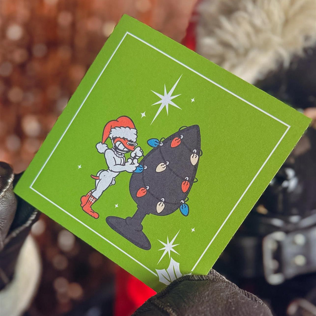"Holiday Dogs" Xmas Card Pack from James Newland Illustration.