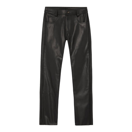 Holstein Regular Fit Leather Jeans // Made to Order from Rufstok.