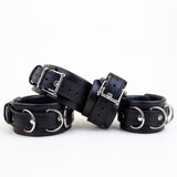 Hunter Wrist & Ankle Restraint Set, Black from Dungeon Lab.