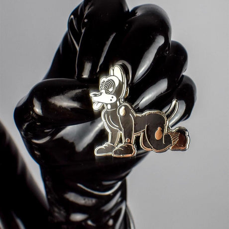Hypno Dog Pin from James Newland Illustration.