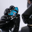 Hypnosis Dog Enamel Pin Blue from James Newland Illustration.