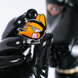Hypnosis Dog Enamel Pin Orange from James Newland Illustration.
