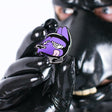 Hypnosis Dog Enamel Pin Purple from James Newland Illustration.