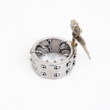 Impaler Spiked CBT Ring, Locking from REGULATION.