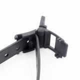 Kink-lock Magnetic Snap Gag Strap, Black from Silencilicone.