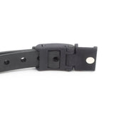Kink-lock Magnetic Snap Gag Strap, Black from Silencilicone.