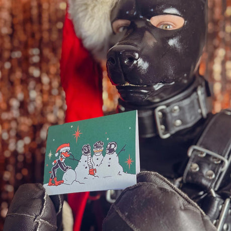 "Kinkster" Xmas Card Pack from James Newland Illustration.