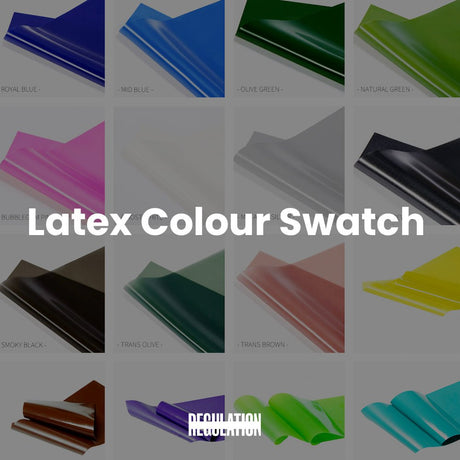 Latex Colour Swatch from REGULATION Custom.