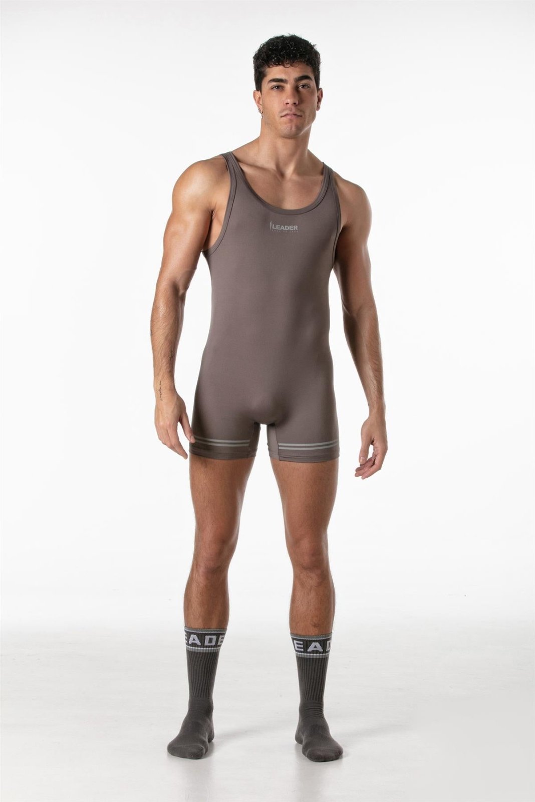 LEADER Sport Singlet, Taupe from Leader.