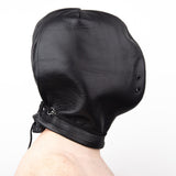 Leather Bag Hood from Fetters.