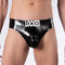 LOCKED Rubber Briefs, Black/Black