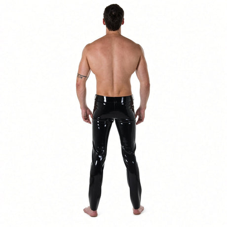 Low-Rise Rubber Jeans // Made to Order from REGULATION.