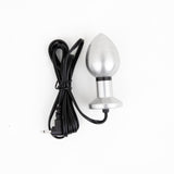 Matte Steel Plug Electrode from Dungeon Lab.