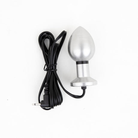 Matte Steel Plug Electrode from Dungeon Lab.