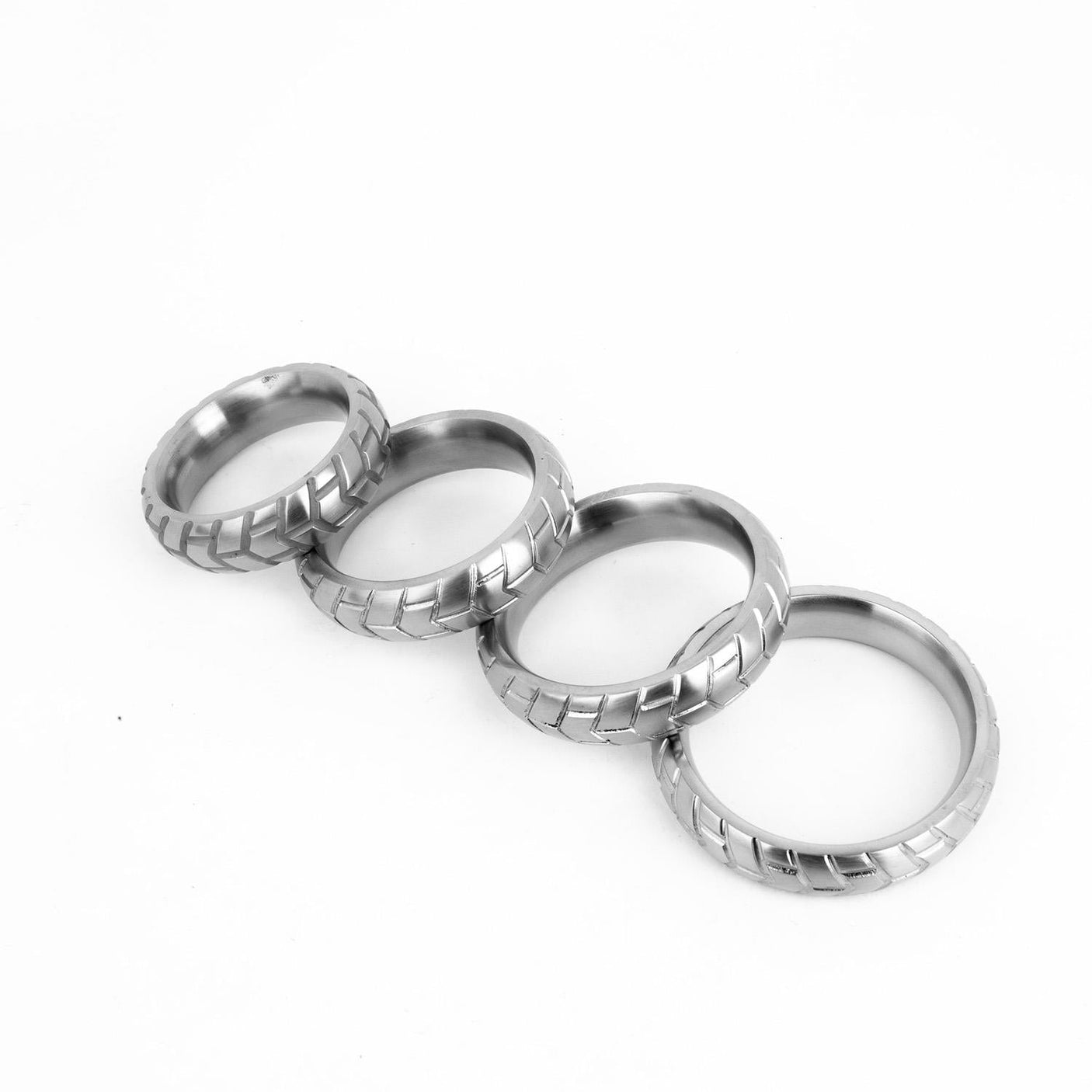 MeGa TIRE Cock Ring Satin from Dark Forge.