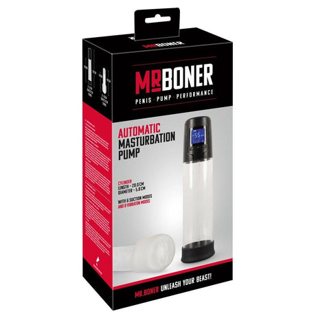 Mister Boner, Automatic Masturbation Pump from Mister Boner.