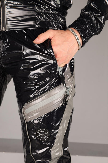 Mr. Riegillio Base Track Pants, Grey from Mr. Riegillio.