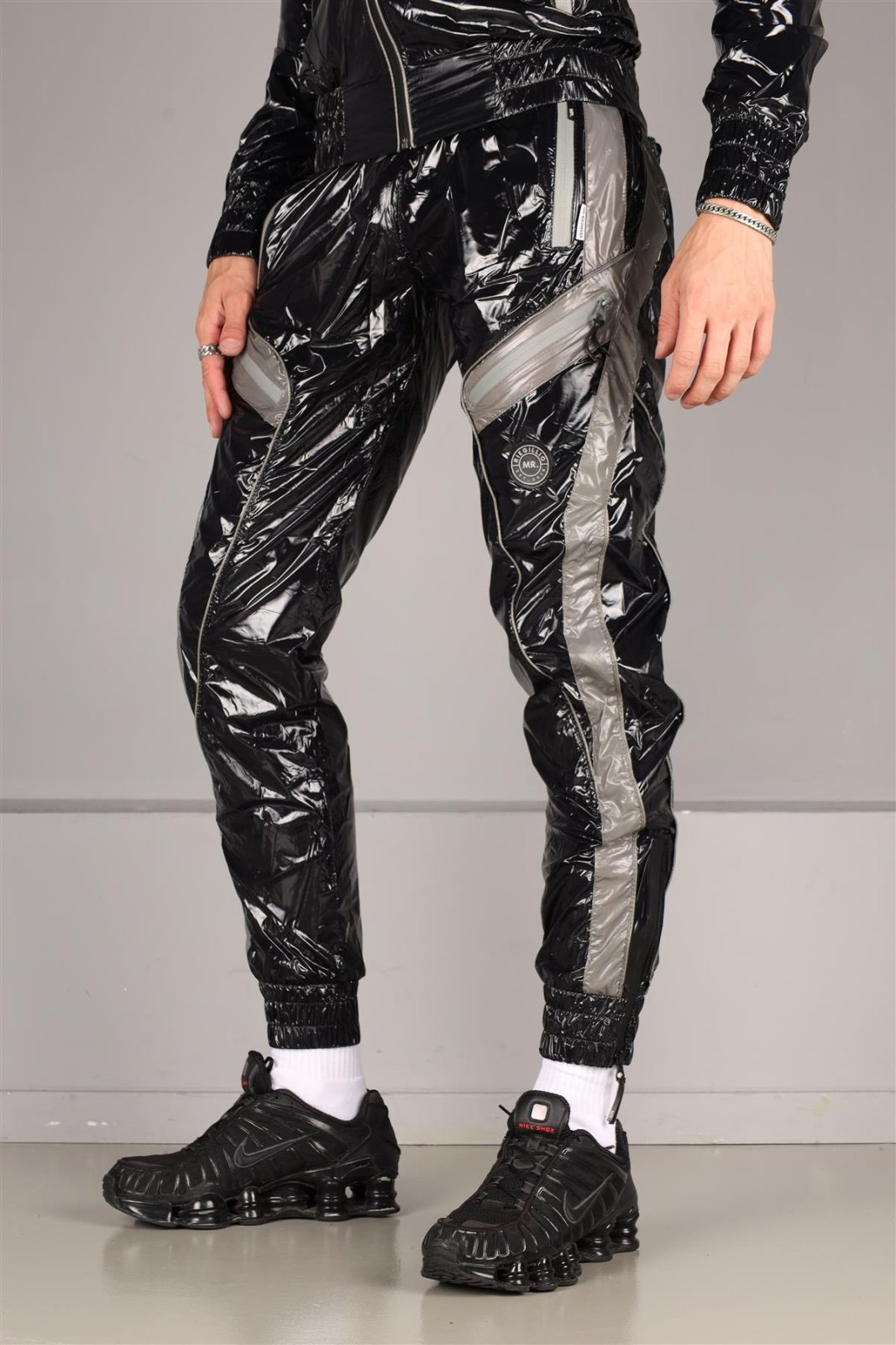 Mr. Riegillio Base Track Pants, Grey from Mr. Riegillio.