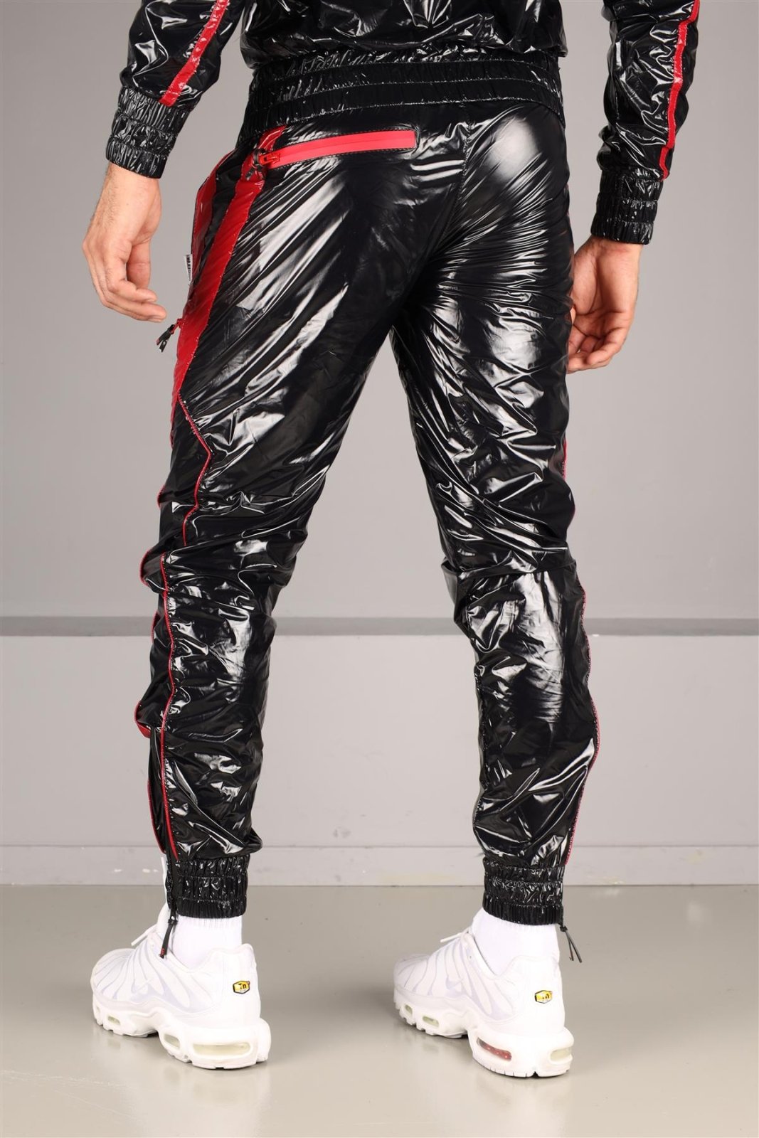 Mr. Riegillio Base Track Pants, Red from Mr. Riegillio.