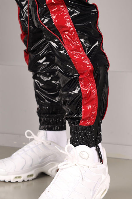Mr. Riegillio Base Track Pants, Red from Mr. Riegillio.