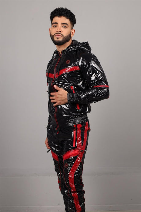 Mr. Riegillio Base Track Pants, Red from Mr. Riegillio.