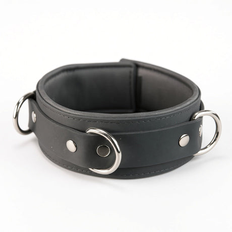 Mr S Leather, Neoprene Locking Bondage Collar from Mr S Leather.