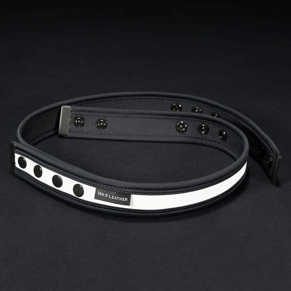 Neo Chastity Waist Strap, White from Mr S Leather.