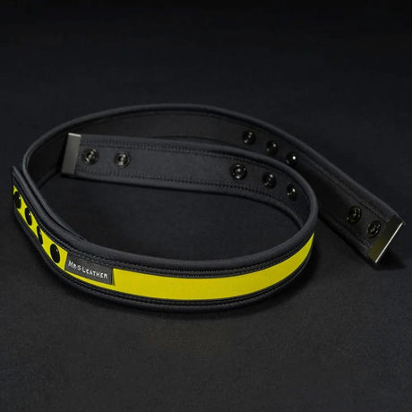 Neo Chastity Waist Strap, Yellow from Mr S Leather.
