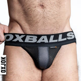 Oxballs Airmesh Jock, Tar Black from Oxballs.