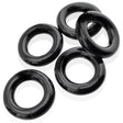 Oxballs Hünkyjunk, Jacker 5-Stack Cockrings, Black from Hunkyjunk.