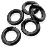 Oxballs Hünkyjunk, Jacker 5-Stack Cockrings, Black from Hunkyjunk.