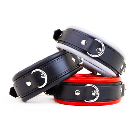 Padded Leather Collar 5cm from REGULATION.