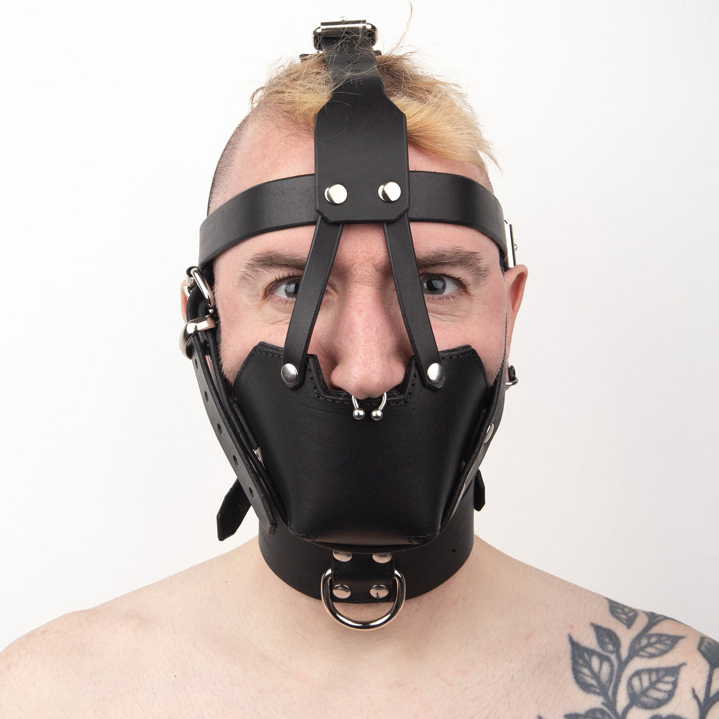 Padded Leather Muzzle from Fetters.