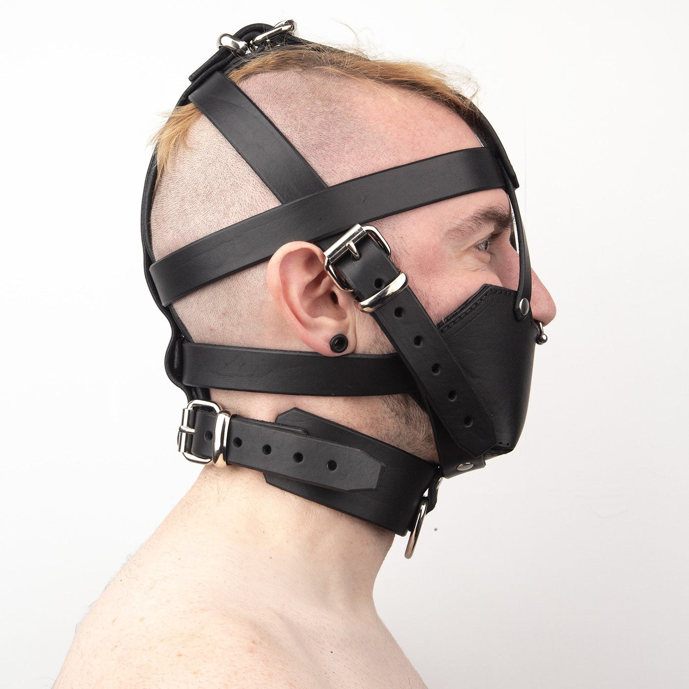 Padded Leather Muzzle from Fetters.