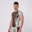 PEAK Rubber T-Shirt, Semi Trans Smokey Black / Light Grey from REGULATION.