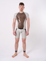 PEAK Rubber T-Shirt, Semi Trans Smokey Black / Light Grey from REGULATION.