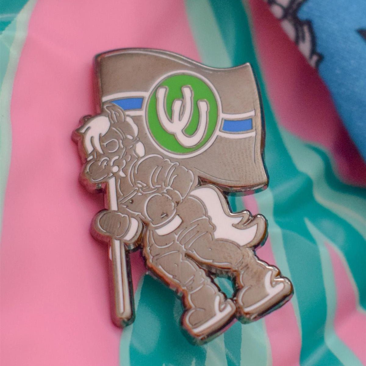 Pony Pride Enamel Pin from James Newland Illustration.